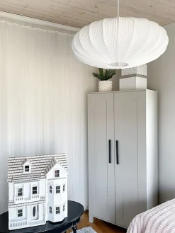 Mamsell takpendel 55 cm - Hvit