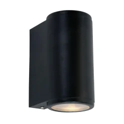 Mandal 1370 vegglampe opp/ned - Svart