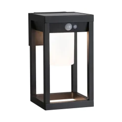 Marisol vegglampe utendørs 5,5W 3000 Kelvin m/bevegelses sensor - Solcelle