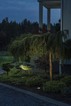 Markspot m/GU10 sokkel og justerbar spredning