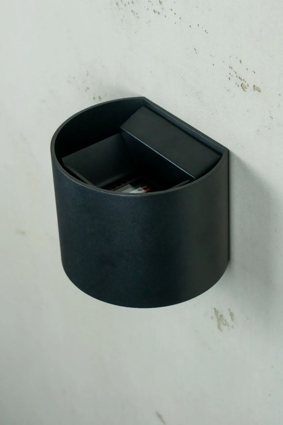 Mars vegglampe opp/ned utendørs IP54 LED - Svart