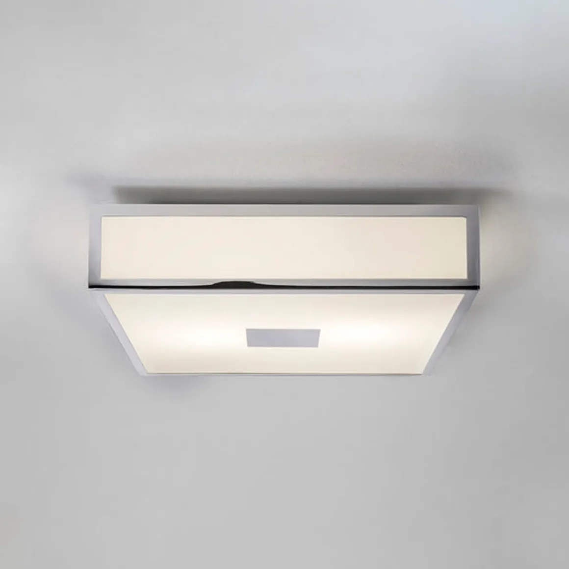 Mashiko 300 Square taklampe IP44 - Polert Krom