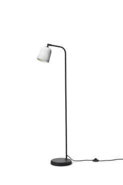 Material Gulvlampe - Hvit Marmor