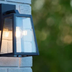 Matsol vegglampe utendørs E27 - Svart