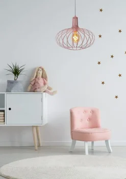 Merlina takpendel 38 cm - Rosa