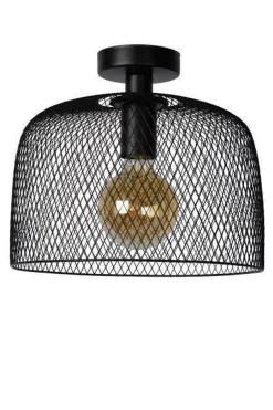 Mesh taklampe 29,5 cm - Svart