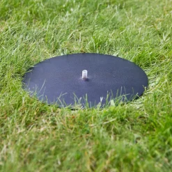 Metallplate 25 cm - Garden 24 - Svart