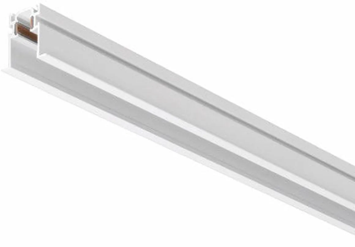 Microline recessed track 24V spotskinne 1 meter for innfelling