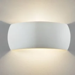 Milo vegglampe - Hvit