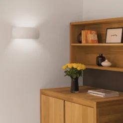 Milo vegglampe - Hvit