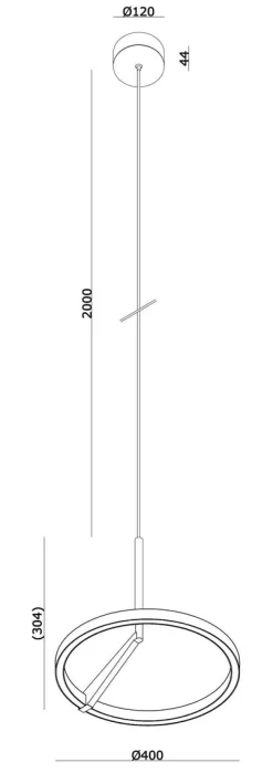 Mind 400 takpendel 20W 2700 Kelvin - Dimbar