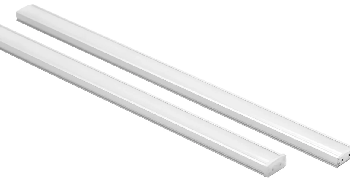 MiniLink 15 cm 2,5W 3000K - Sølvgrå/Frostet - 1 stk