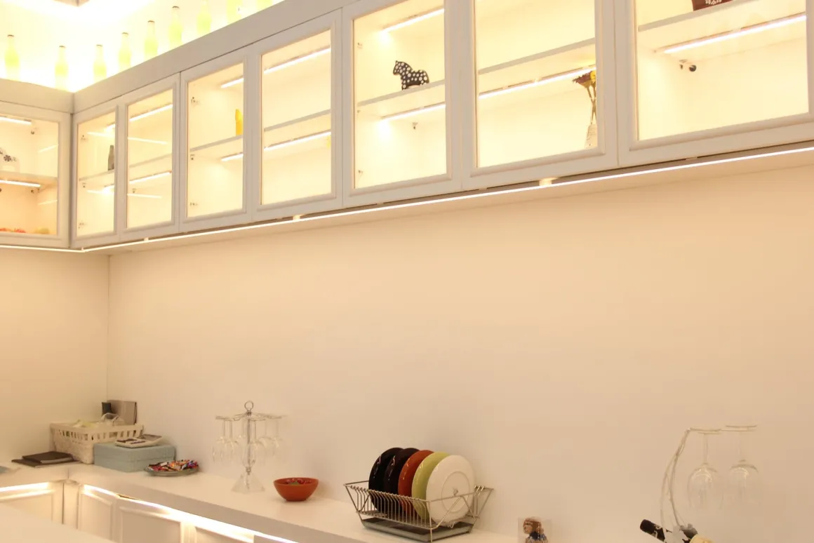 MiniLink 15 cm 2,5W 3000K - Sølvgrå/Frostet - 1 stk