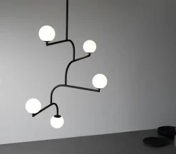 Mobil 5 taklampe - svart