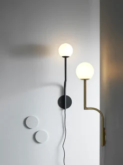 Mobil vegglampe - messing