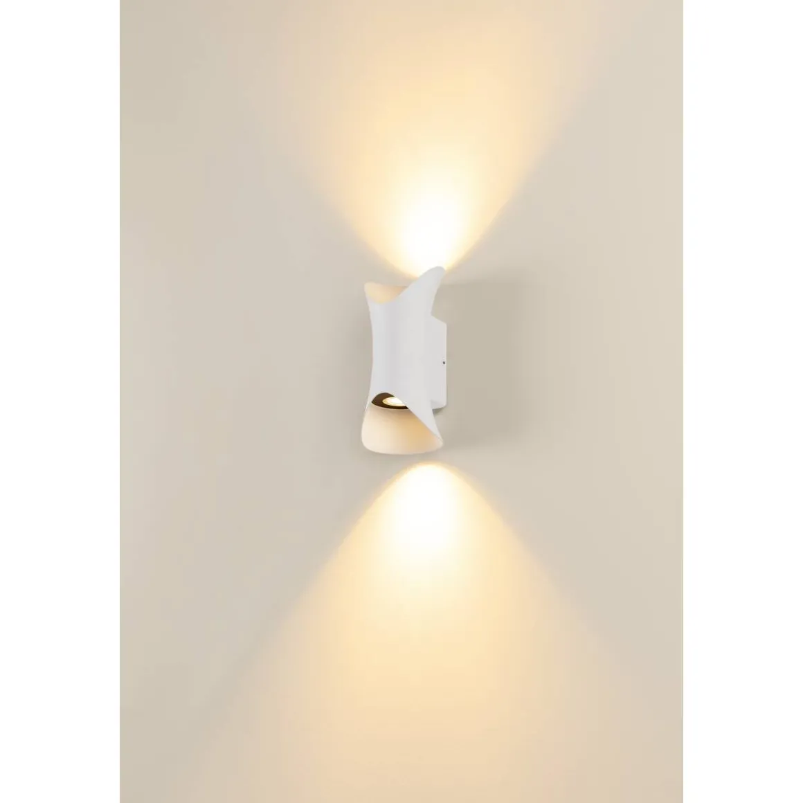 Modela vegglampe utendørs opp/ned 7,5W 2700 kelvin IP65 - dimbar