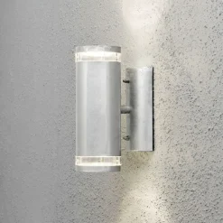Modena vegglampe I opp/ned - Galvanisert