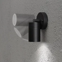 Modena vegglampe ned - Svart