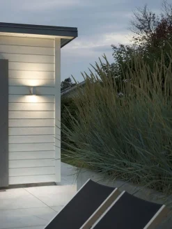 Modena vegglampe opp/ned utendørs 2x4W 3000K IP44 - Hvit