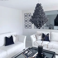 Monarque Grande takpendel Svart krom