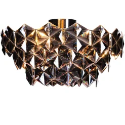 Monarque taklampe - Svart krom