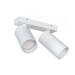 Mono dobbel takspot - Hvit