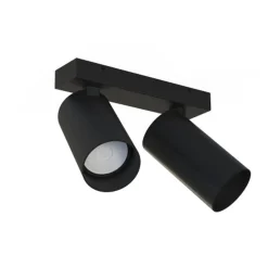 Mono dobbel takspot - Svart