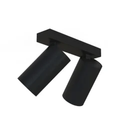 Mono dobbel takspot - Svart/Gullfarget