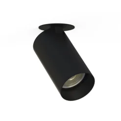 Mono enkel innfelt takspot - Svart