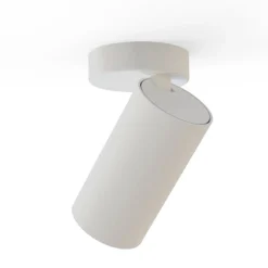 Mono enkel takspot - Hvit/Gullfarget