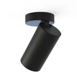 Mono enkel takspot - Svart/Gullfarget