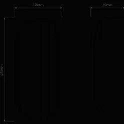 Montreal oval vegglampe utendørs IP44