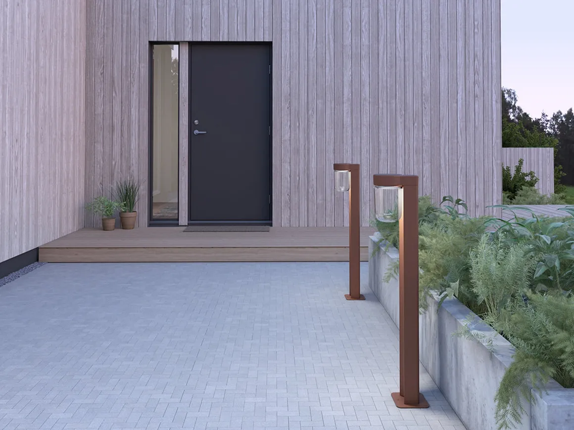 Moon pullert 94,7 cm utendørs IP44 6W 3000 Kelvin dimbar