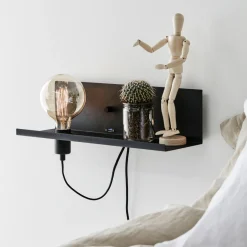 Multi vegglampe - Svart - Svart