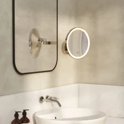 Nagoya sminkespeil m/sensor IP44