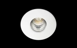Nano 1W LED minidownlight 3000K Ra>90, matt hvit