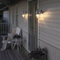 Napoli vegglampe utendørs IP44 - Galvanisert