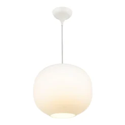 Navone takpendel 30 cm - Hvit/Messingfarget