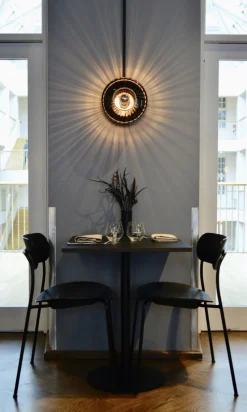 New Wave Optic 26 Wall Lamp - Smoke