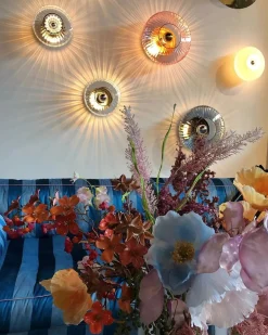 New Wave Optic XL Wall Lamp - Klar