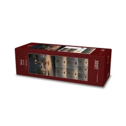 Nice bordlampe 36 cm IP54 oppladbar USB - Rustfarget