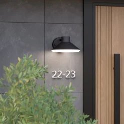 Ninnarella vegglampe utendørs IP44 - Svart