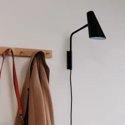 Noa vegglampe - Svart