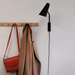 Noa vegglampe - Svart