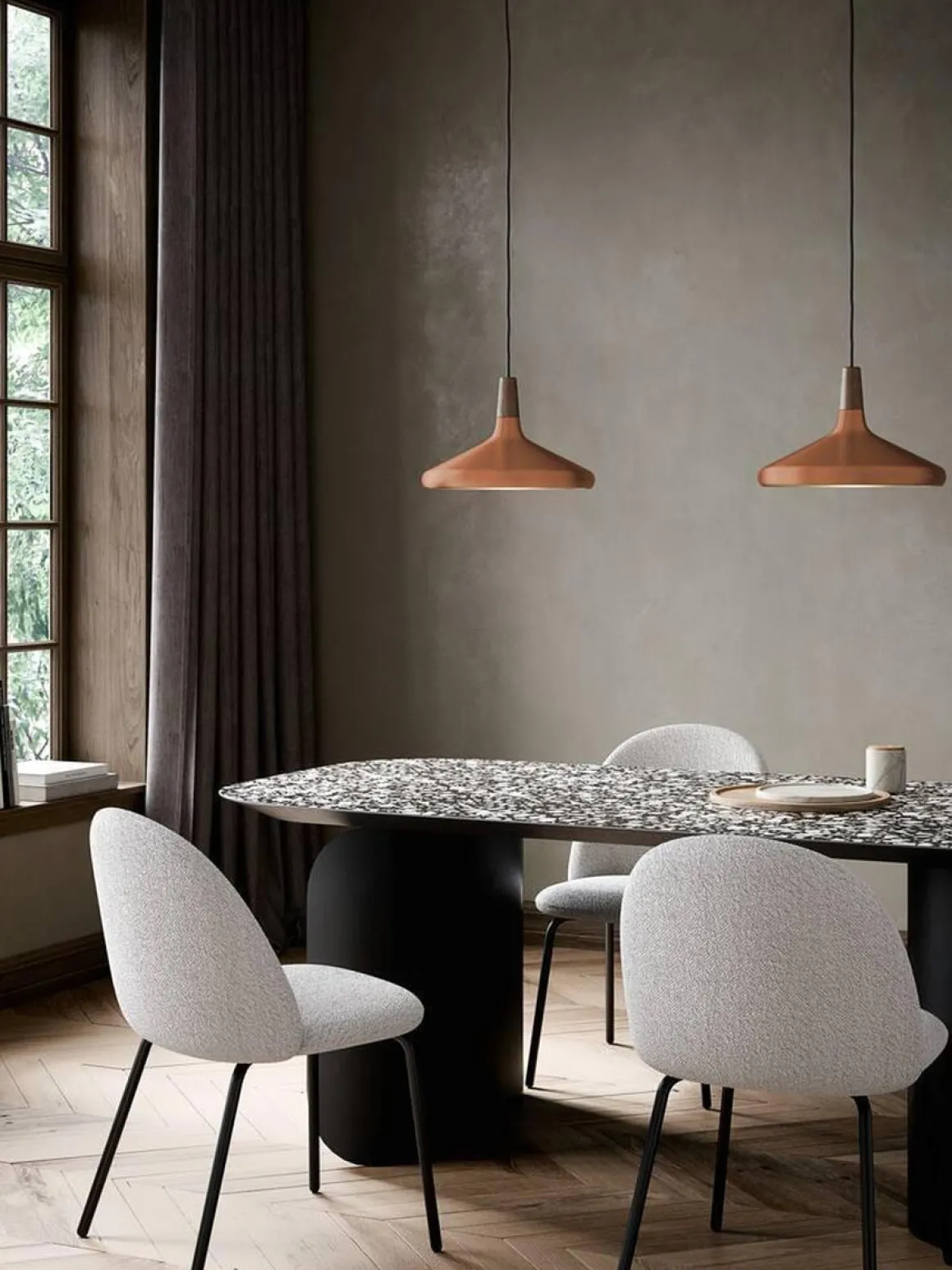 Nori takpendel 39 - Kobber