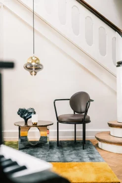 Nutty taklampe XL - Grå/Messing