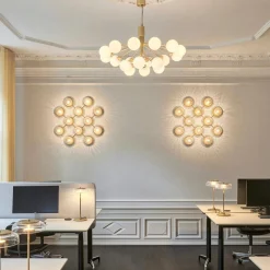 Nuura Apiales 18 messing/opal