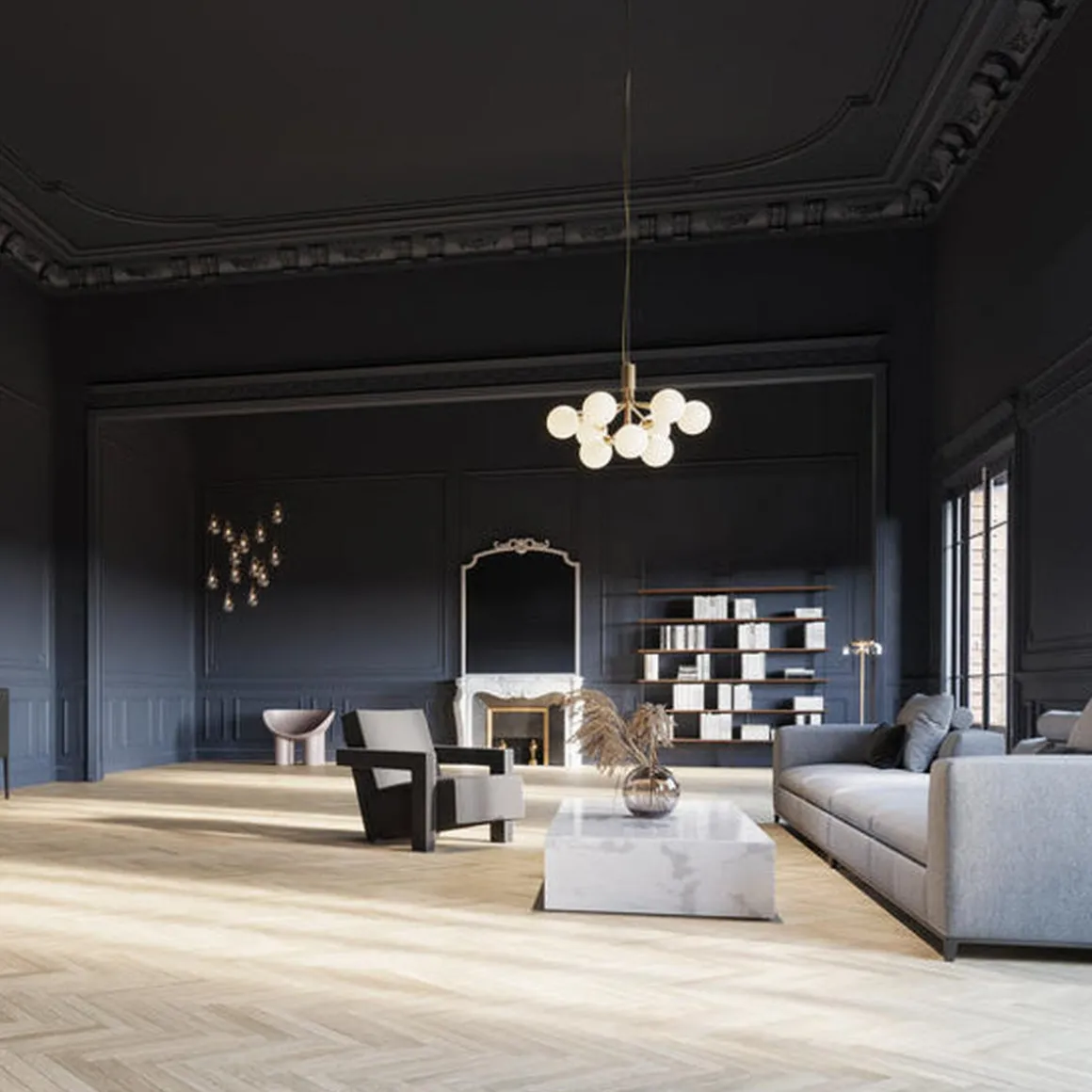 Nuura Apiales 9 messing/opal