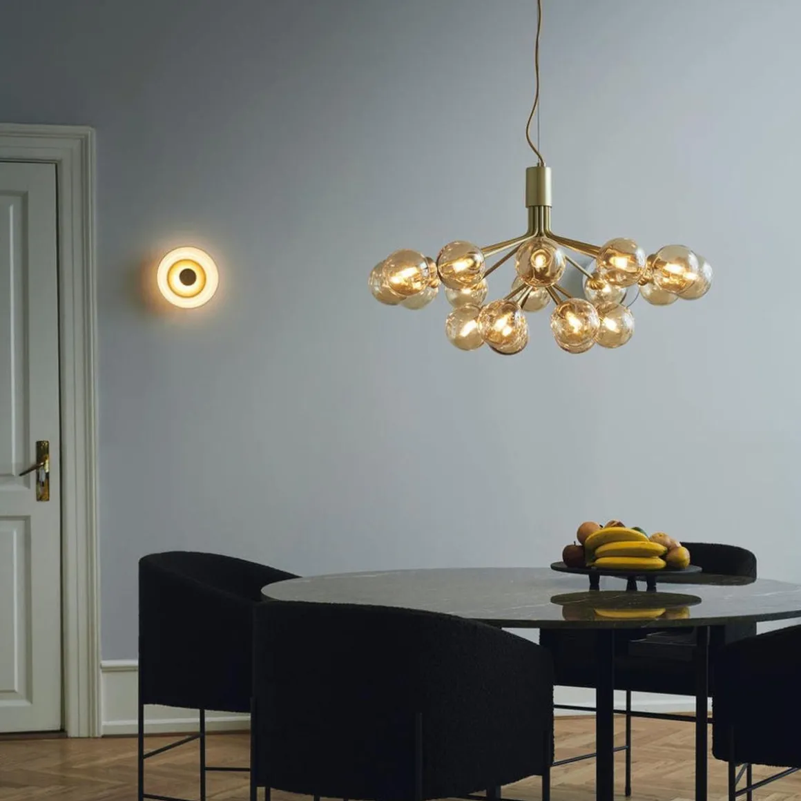 Nuura Apiales 18 messing/optic gold glass