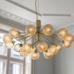 Nuura Apiales 18 messing/optic gold glass